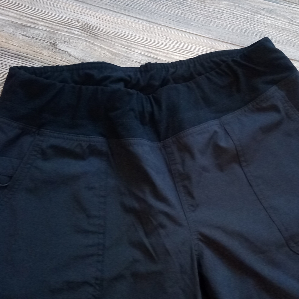 Solid Black Stretchy Flowy Comfy Versatile Silky … - image 6